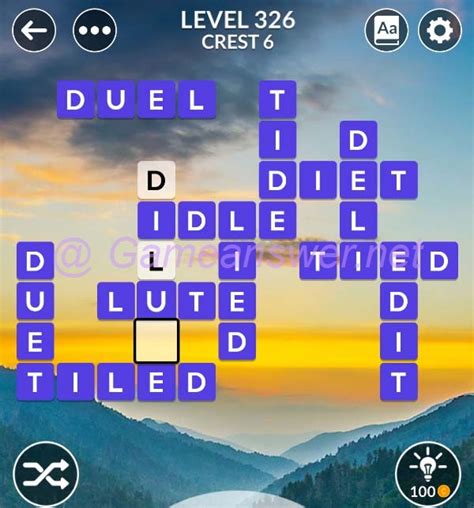 Wordscapes Level 326 Answers [ + Bonus Words ] .